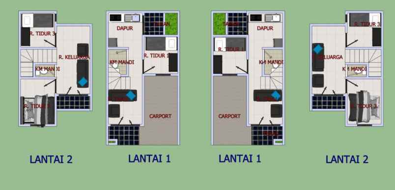 dijual rumah kalisari jakarta timur