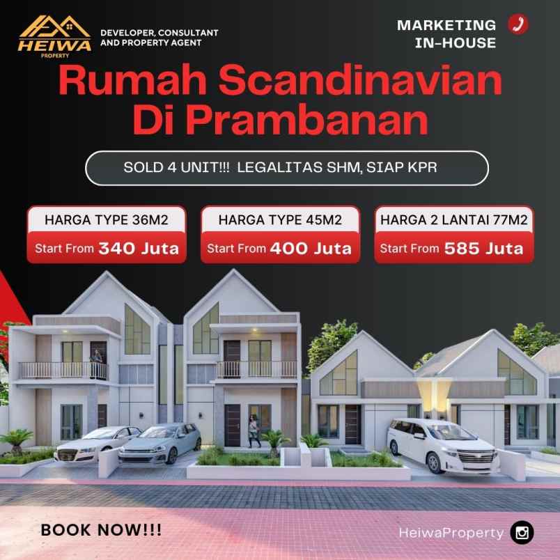 dijual rumah kebondalem lor prambanan