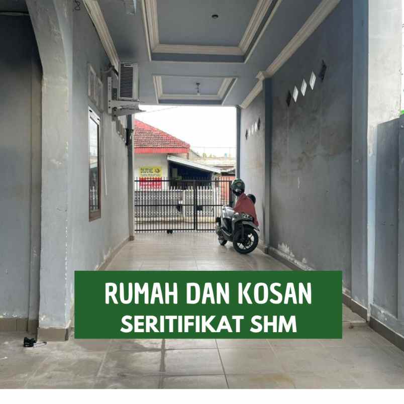 dijual rumah kost radial pusat kota palembang