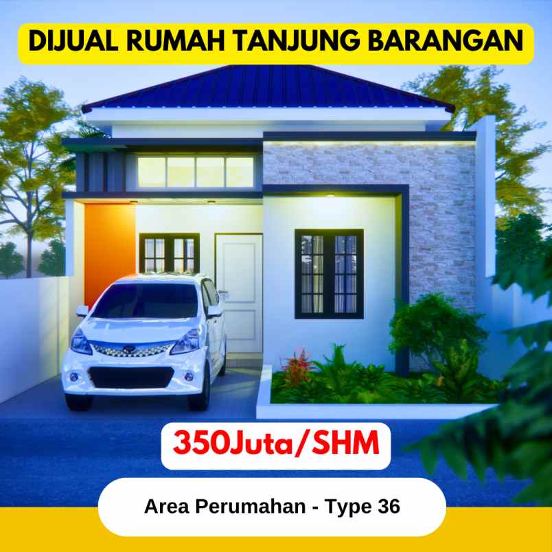 dijual rumah minimalis area tanjung barangan