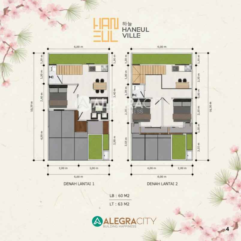 dijual rumah murah di parung bogor bergaya korea