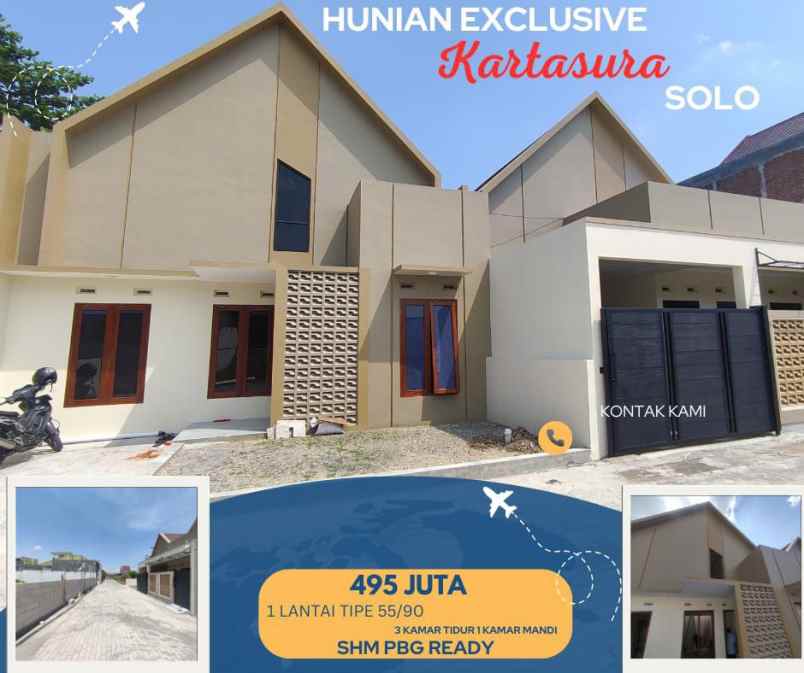 dijual rumah ngemplak sukoharjo jawa tengah