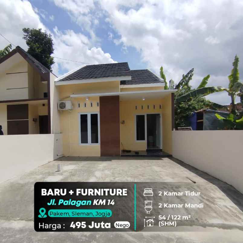 dijual rumah pakem