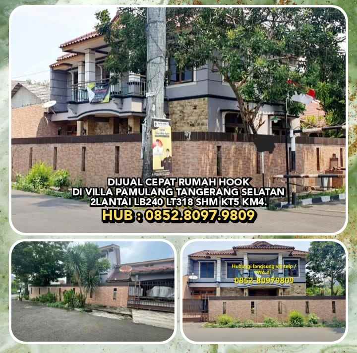 dijual rumah pamulang tangerang selatan