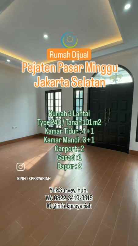 dijual rumah pejaten