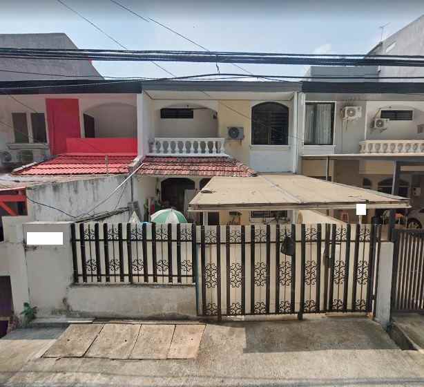 dijual rumah pelepah kelapa gading