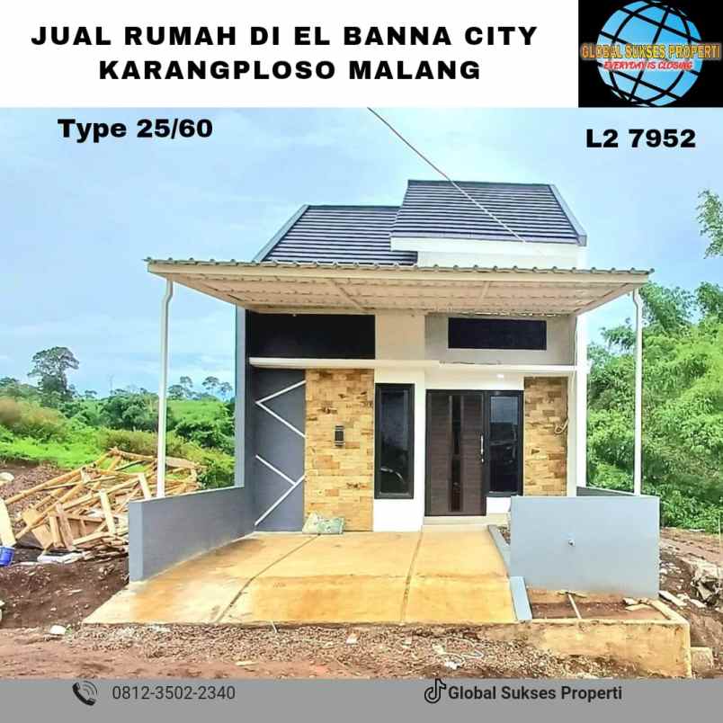 dijual rumah perumahan el banna city