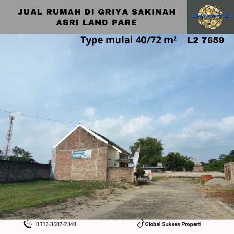 dijual rumah perumahan griya sakinah