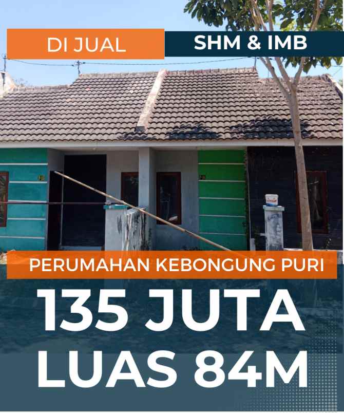 dijual rumah perumahan kebonagung