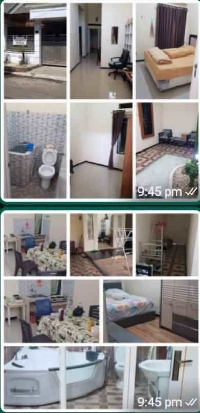 dijual rumah perumahan palm regency