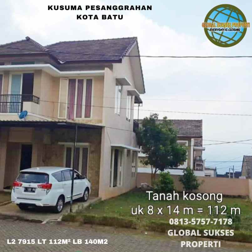 dijual rumah perumahan pesanggrahan kusuma