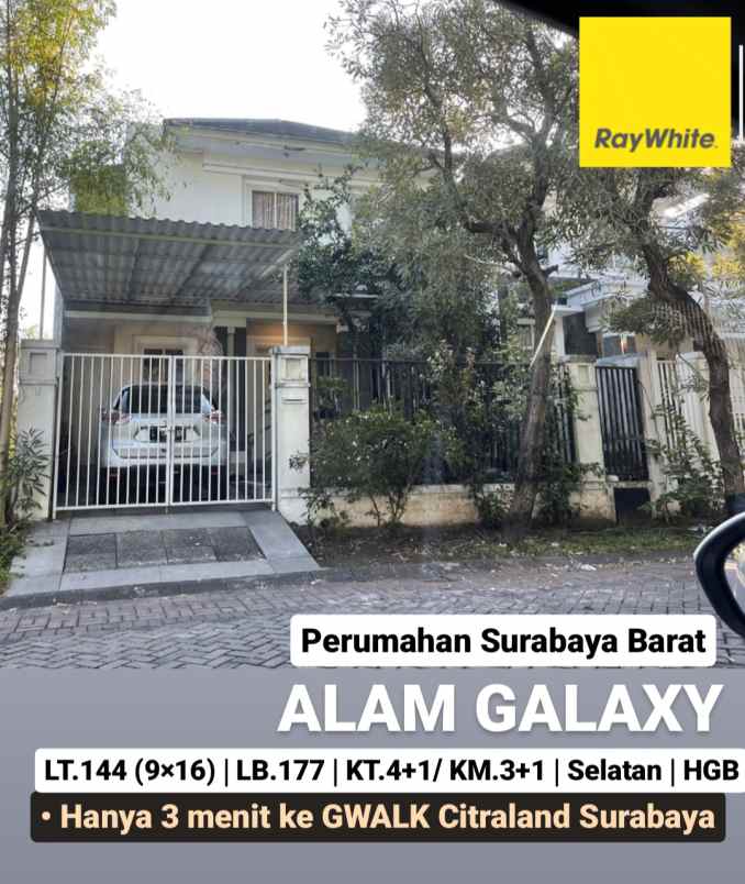 dijual rumah raya sambikerep