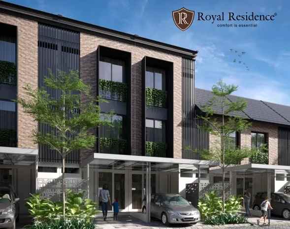 dijual rumah royal residence oakwood