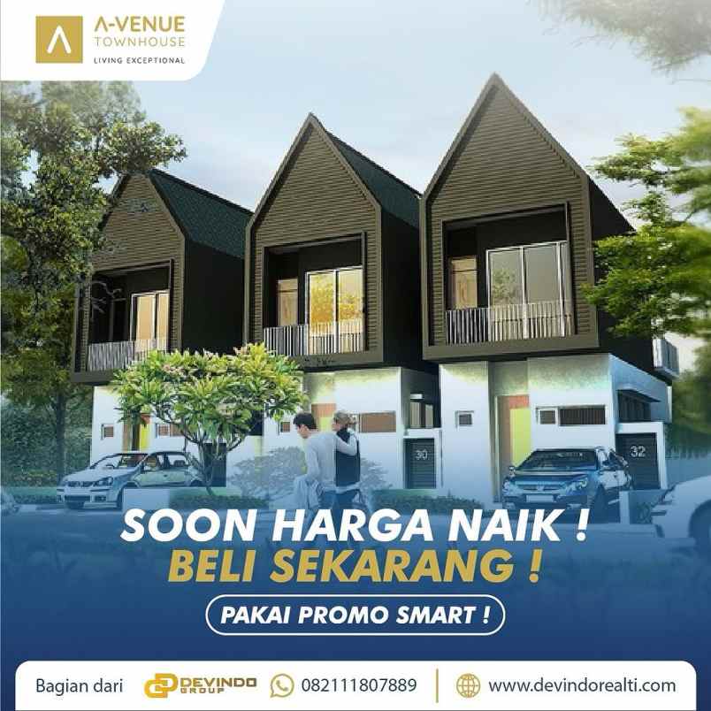 dijual rumah siap huni 2 lantai dekat toll serpong