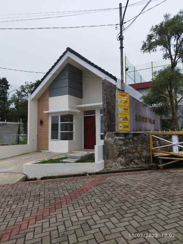 dijual rumah siap huni di perumahan muslim ciherang