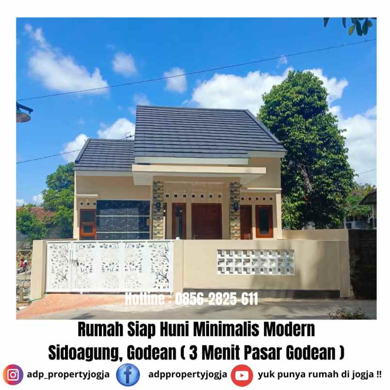 dijual rumah sidoagung godean sleman