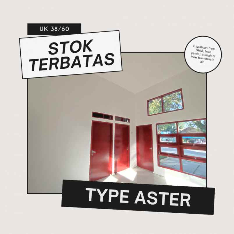 dijual rumah subsidi dekat tol tangerang siap huni