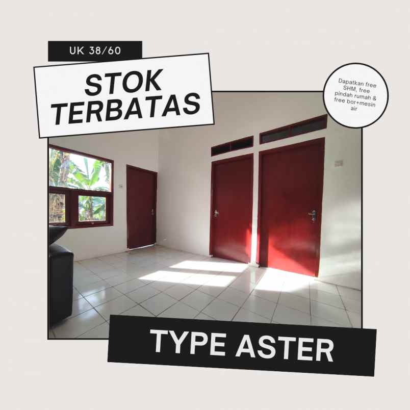 dijual rumah subsidi dekat tol tangerang siap huni