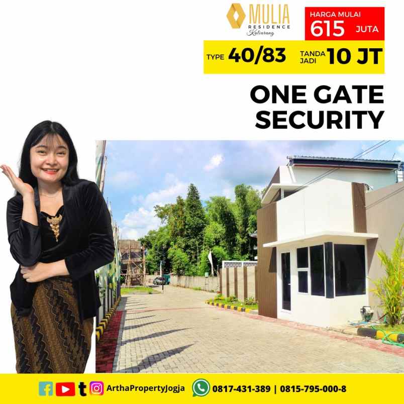 dijual rumah sukoharjo sleman jogja