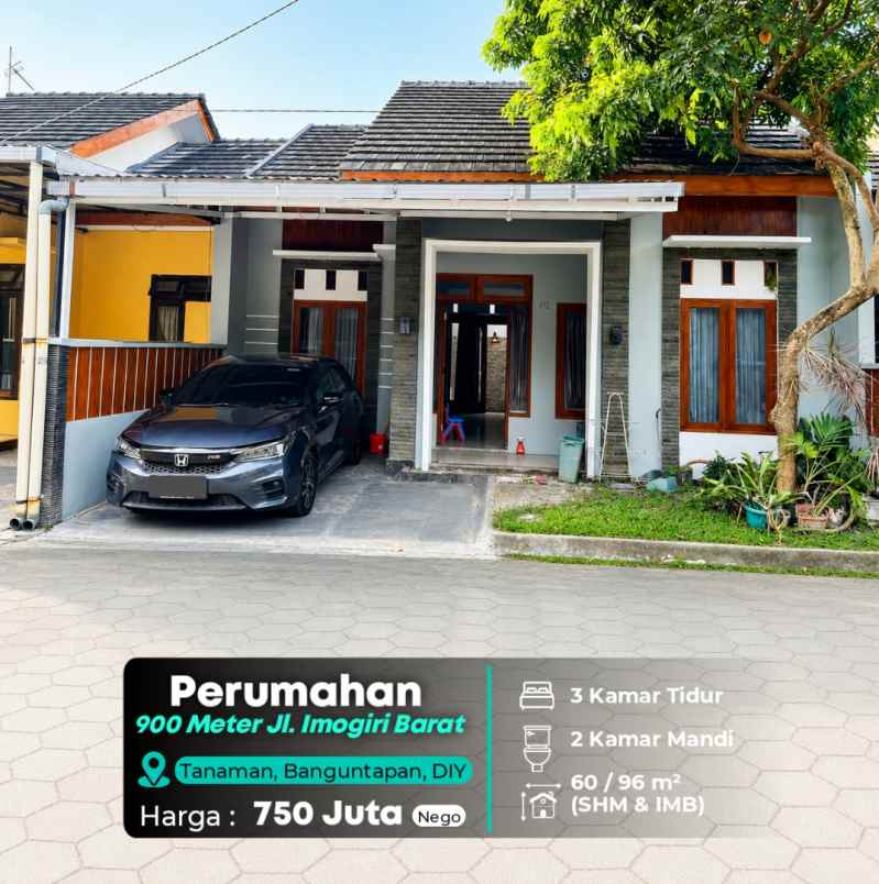dijual rumah tamanan