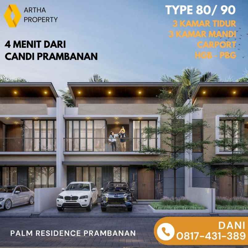 dijual rumah tamanmartani prambanan