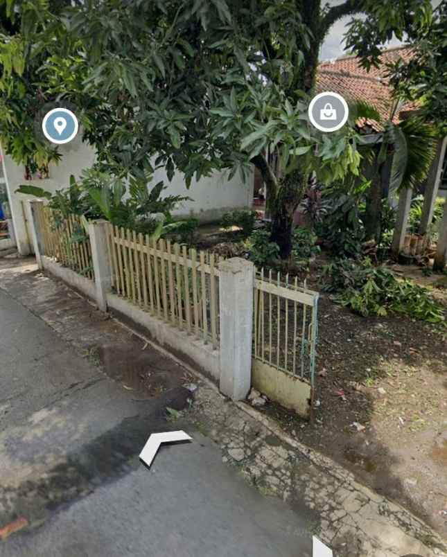 dijual rumah tanah lokasi strategis 653 m2