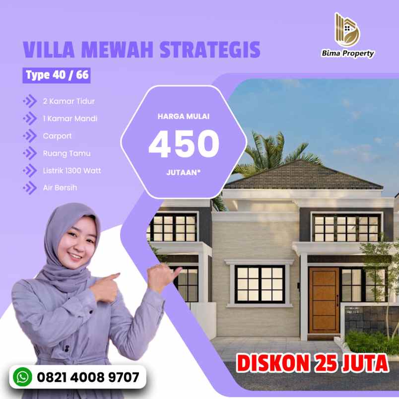 dijual rumah wonokoyo