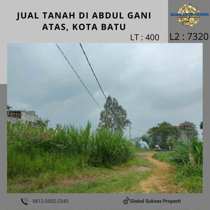 dijual tanah abdul gani atas