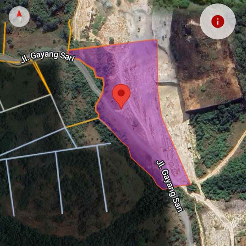 dijual tanah badak agung