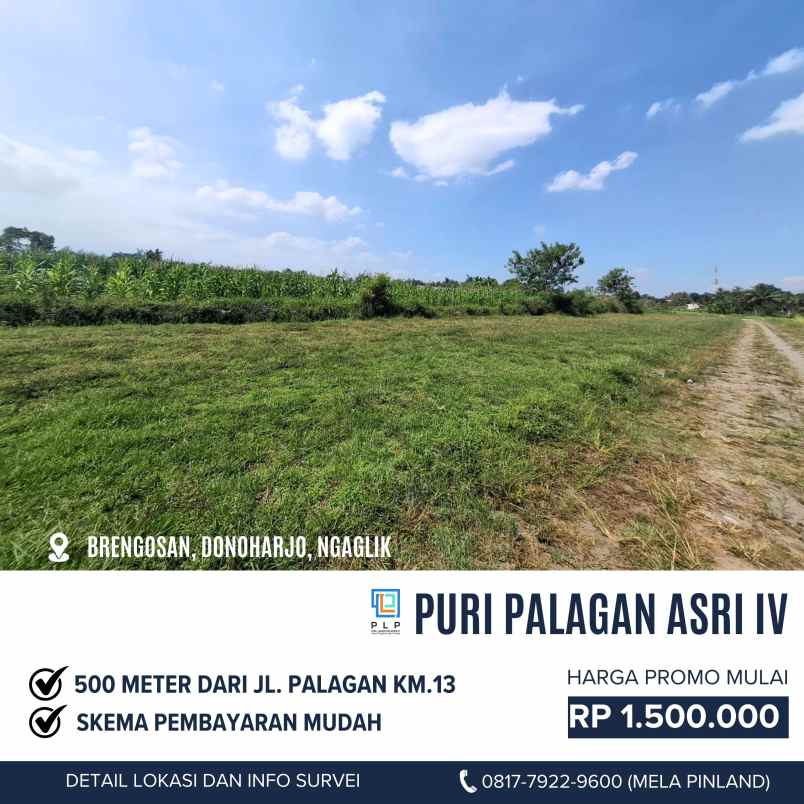 dijual tanah brengosan donoharjo