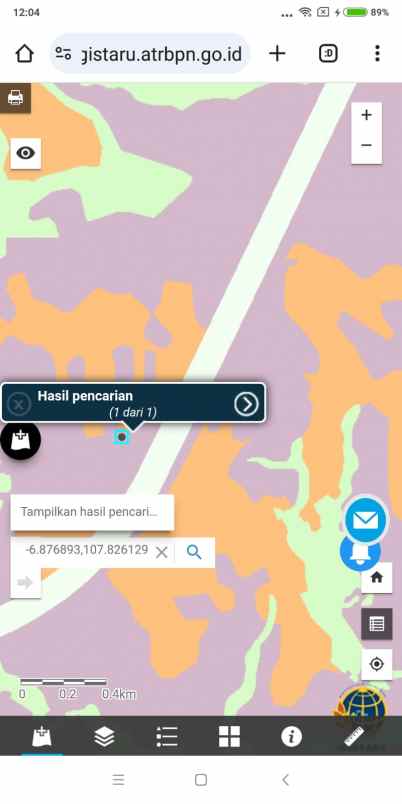 dijual tanah cimaduk pamulihan