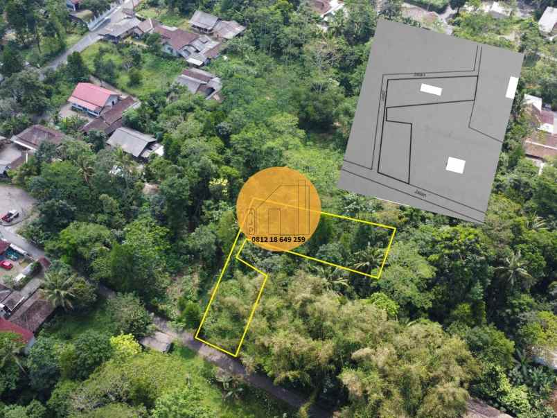 dijual tanah hargobinangun pakem sleman