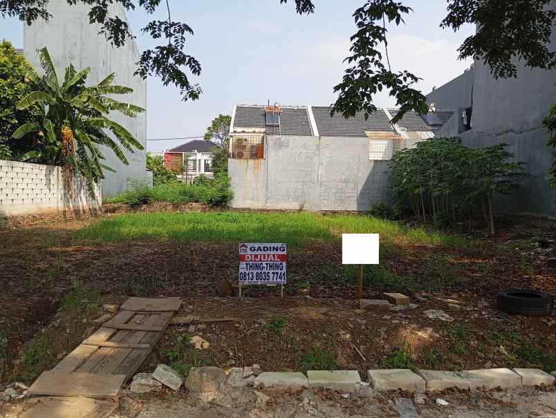 dijual tanah imperial gading sukapura