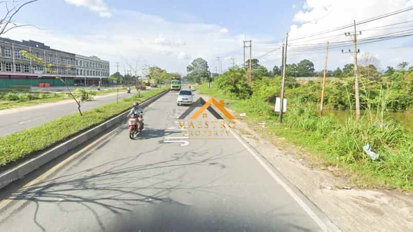 dijual tanah jalan air hitam pekan baru