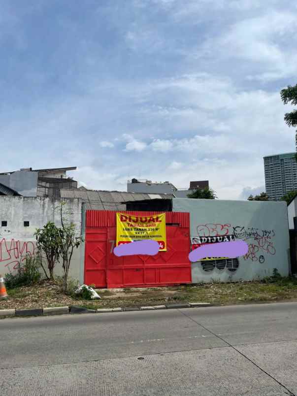 dijual tanah jalan kembangan raya