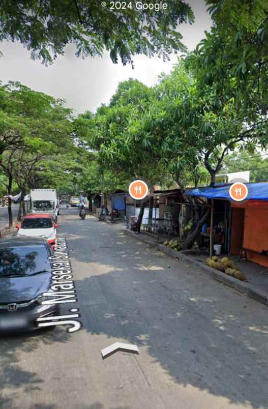 dijual tanah jalan raya marsekal