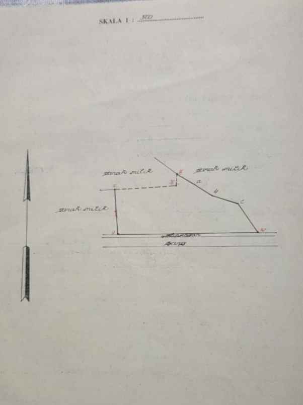dijual tanah jl kebo iwo selatan