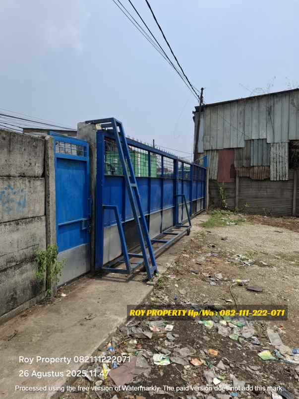 dijual tanah jl marunda makmur