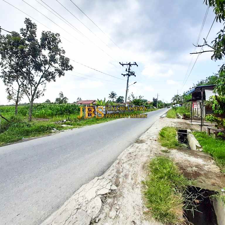 dijual tanah jl sei belumai tanjung morawa