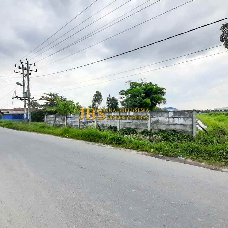 dijual tanah jl sei belumai tanjung morawa