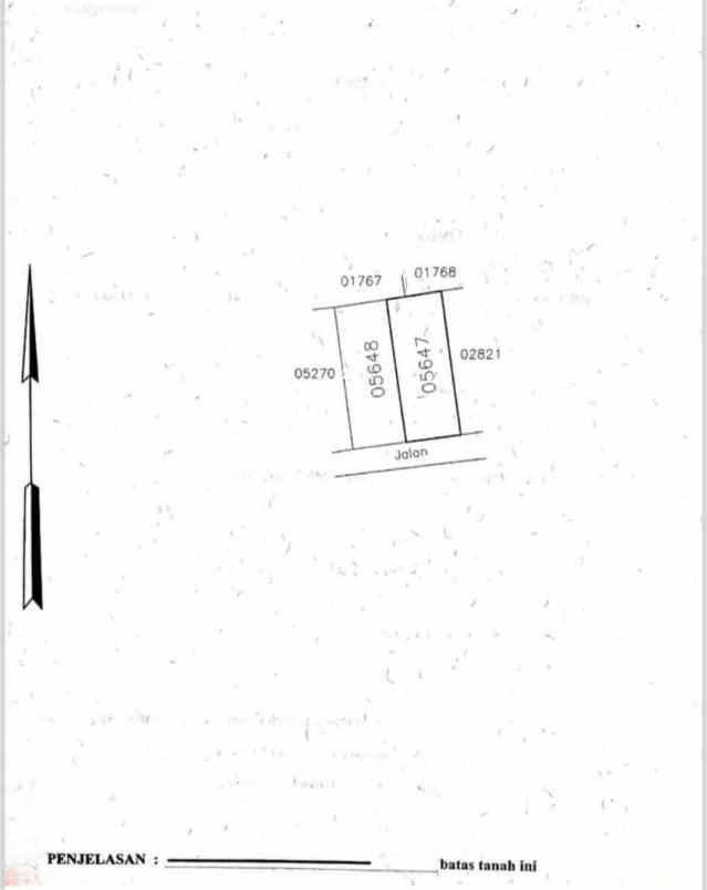 dijual tanah jln laksamana