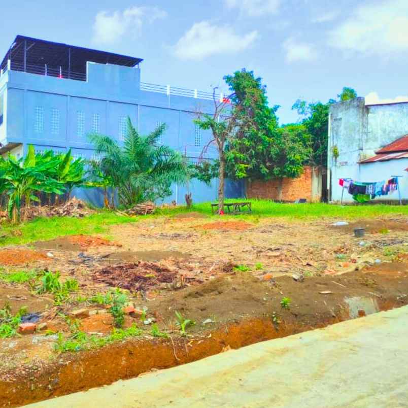 dijual tanah jln ra abusamah lr melati