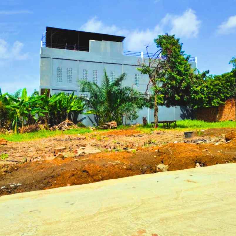 dijual tanah jln ra abusamah lr melati