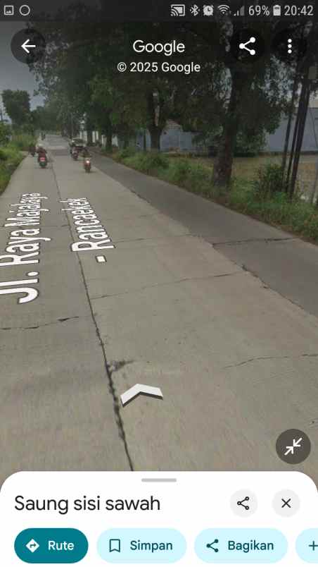 dijual tanah jln rancaekek majalaya