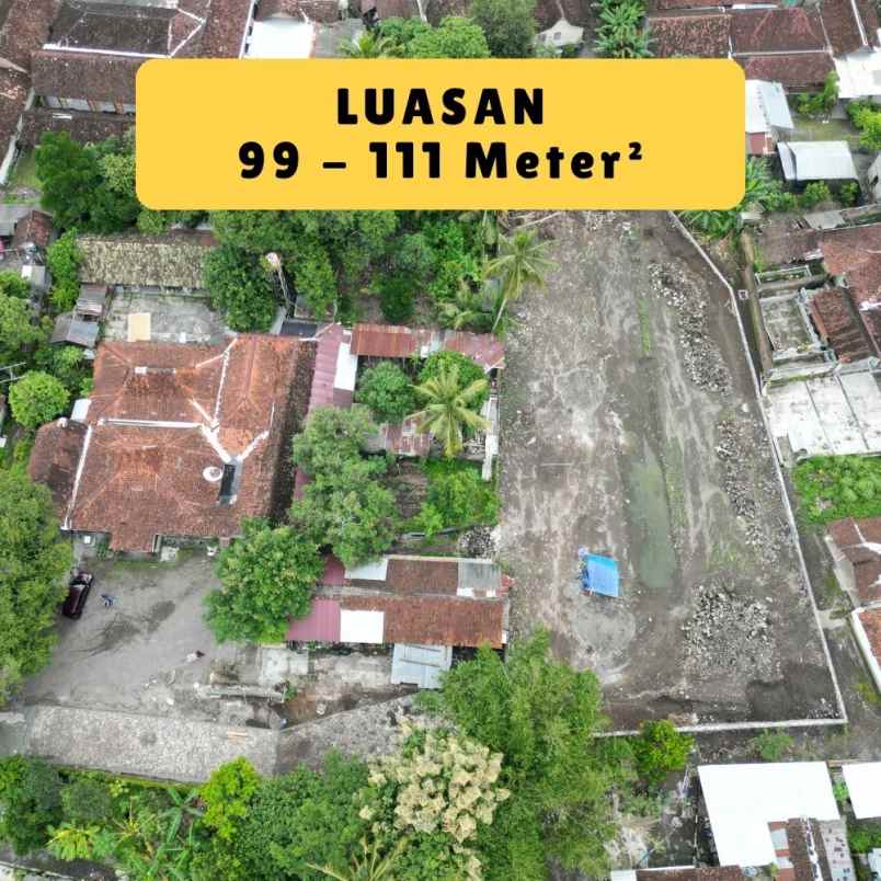 dijual tanah kalibulus timur jl pakem