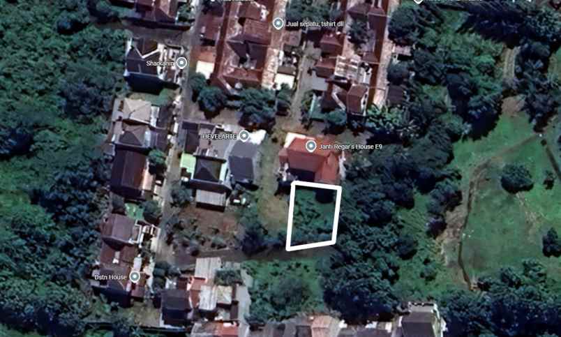 dijual tanah komplek perumahan bumi