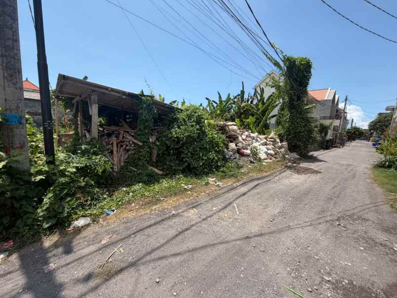dijual tanah lokasi jalan tukad badung renon