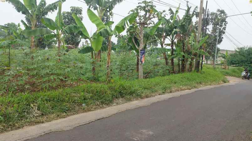 dijual tanah matang posisi mainroad jl pakuhaji cimahi