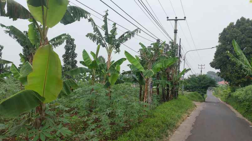 dijual tanah matang posisi mainroad jl pakuhaji cimahi