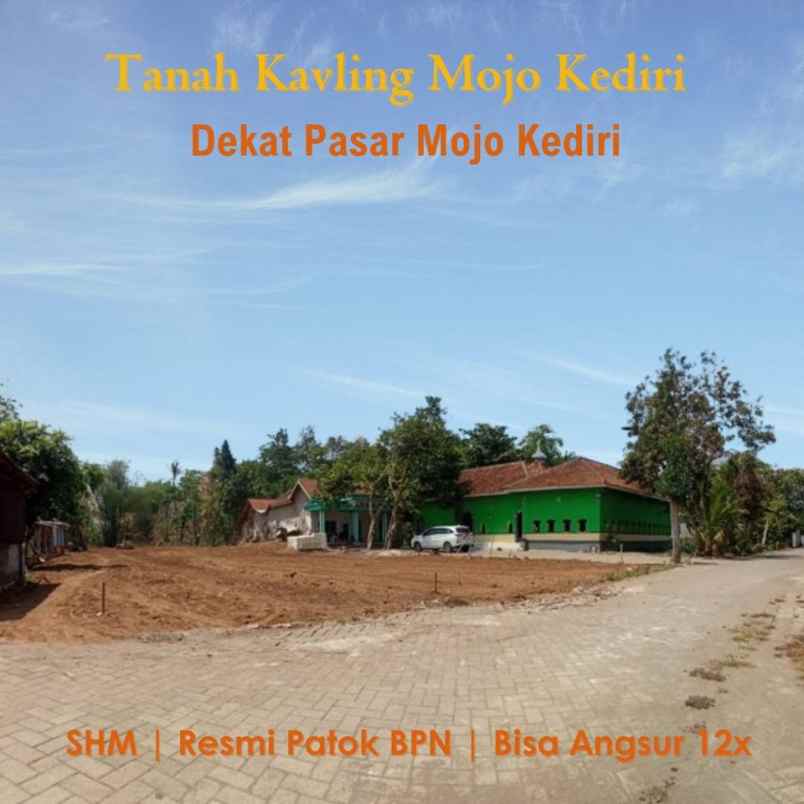 dijual tanah mondo kec mojo kabupaten